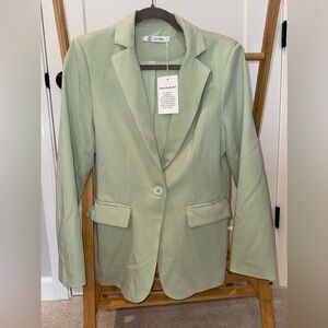 Women's Green Blazer